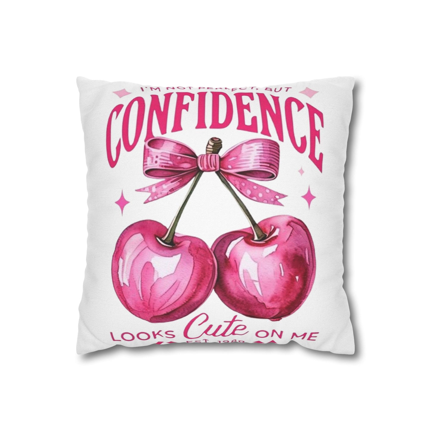 Spun Polyester Square Pillowcase