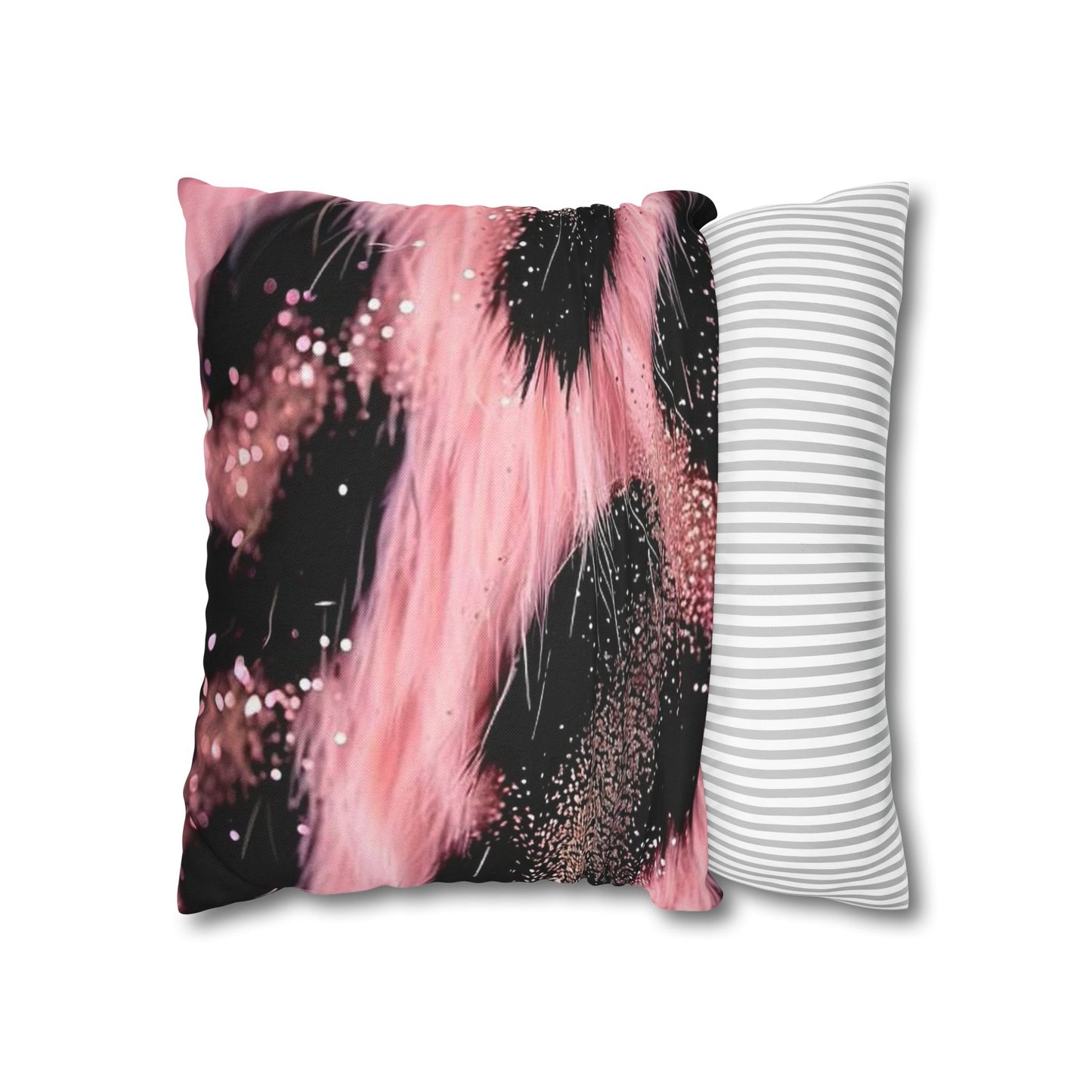 Spun Polyester Square Pillowcase
