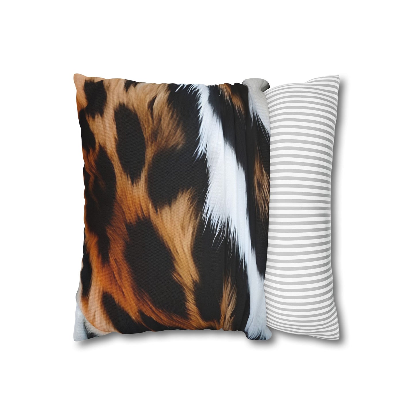 Spun Polyester Square Pillowcase