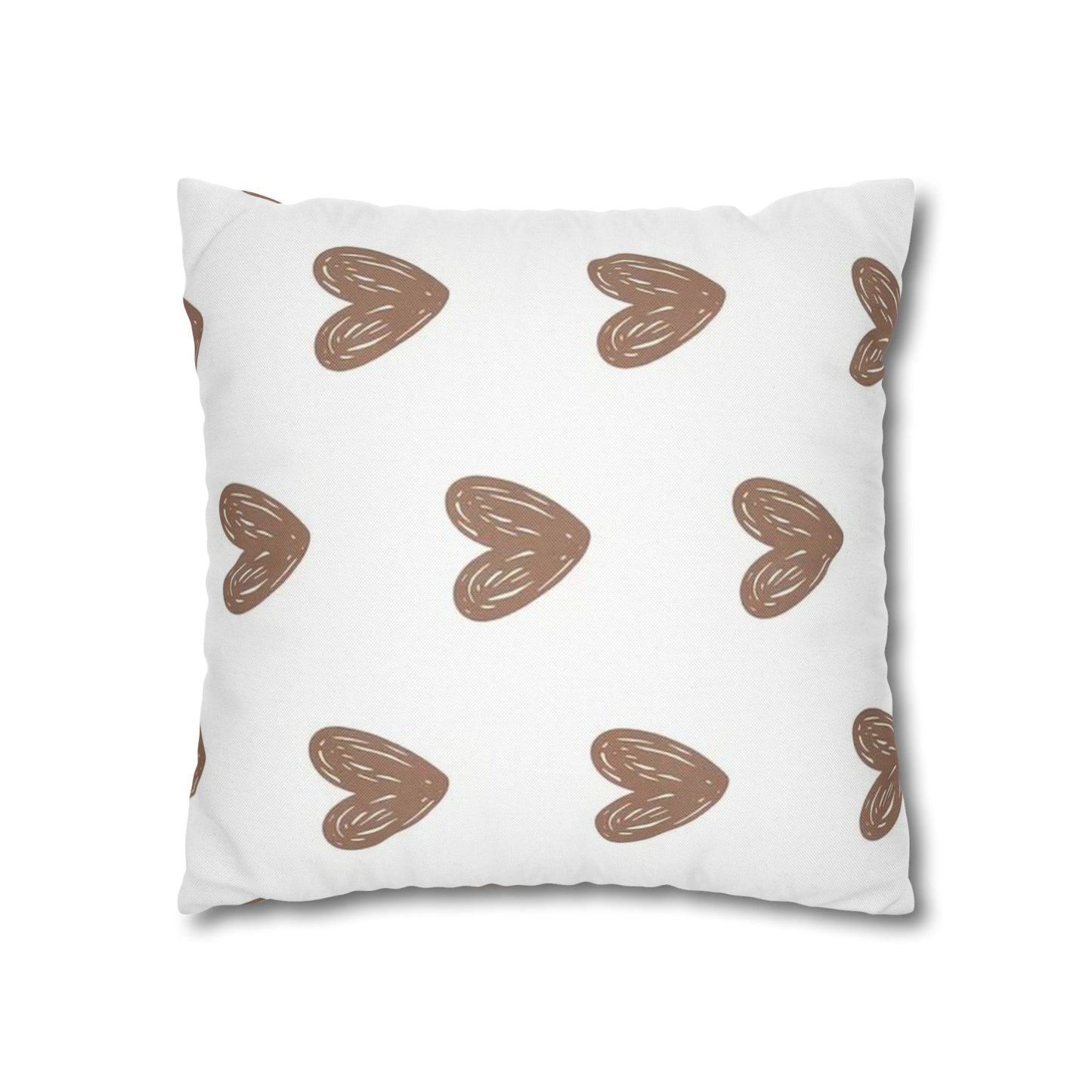 Spun Polyester Square Pillowcase