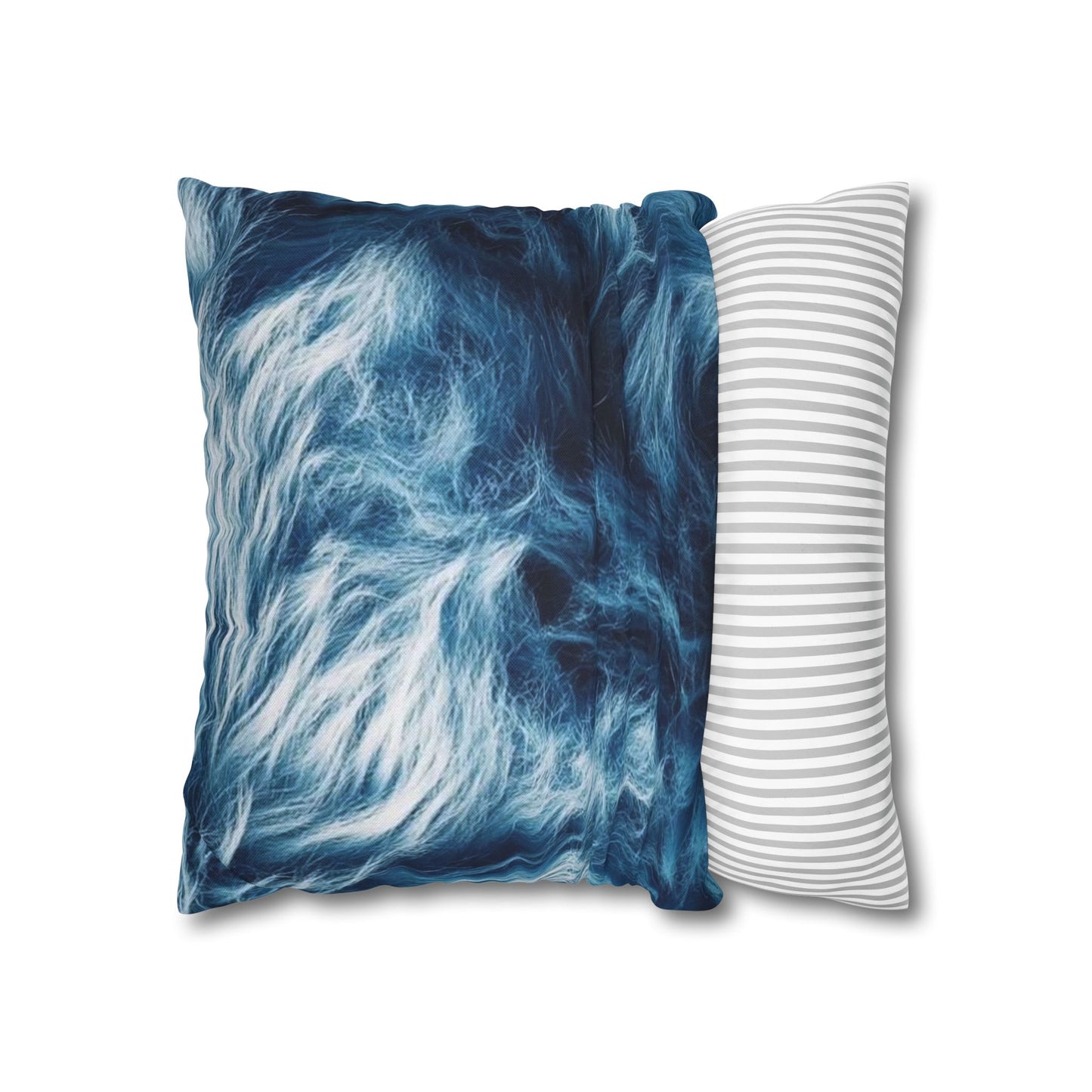 Spun Polyester Square Pillowcase