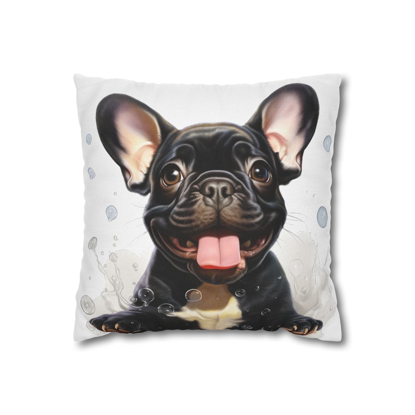 Spun Polyester Square Pillowcase