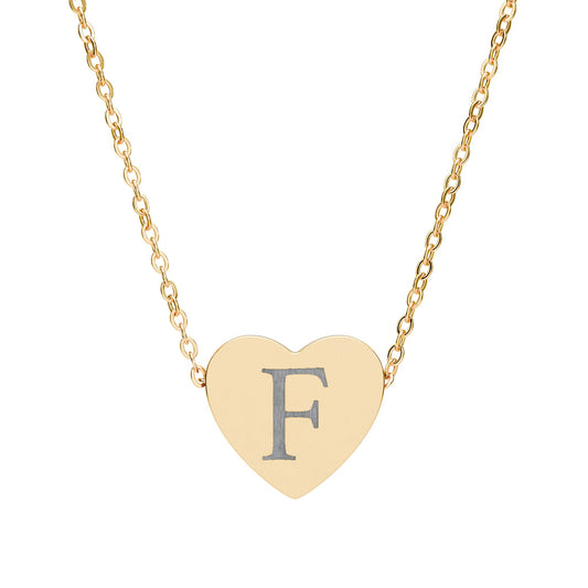 Heart Necklace (Engraving)