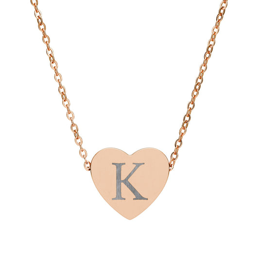 Heart Necklace (Engraving)