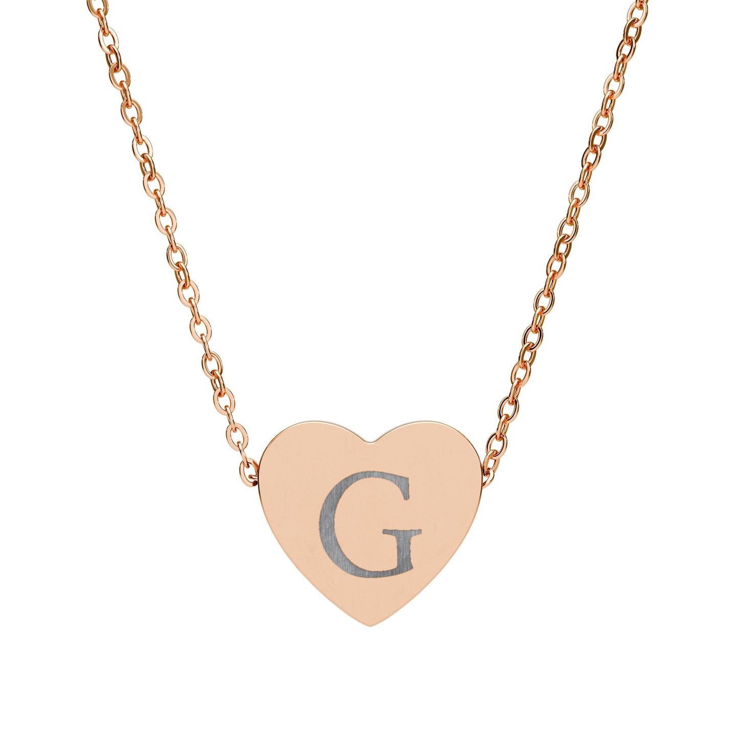 Heart Necklace (Engraving)
