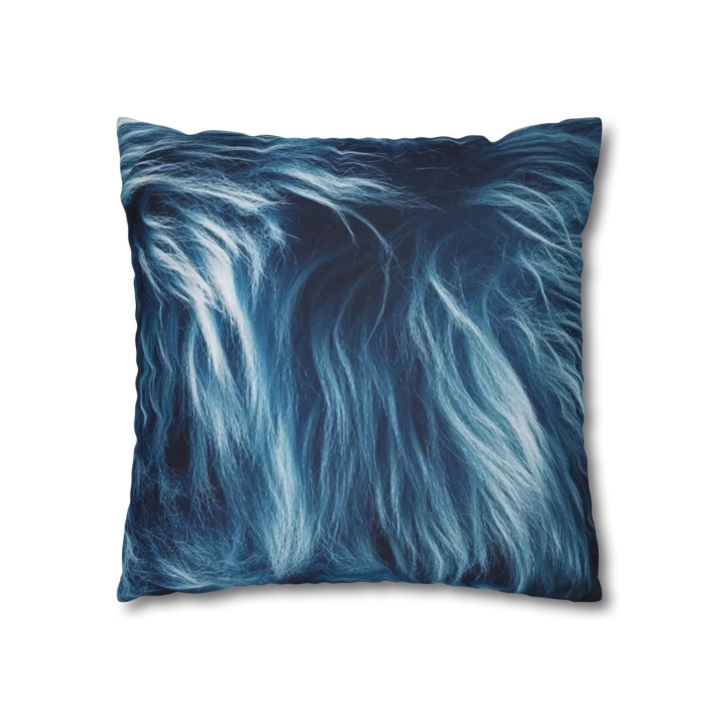 Spun Polyester Square Pillowcase