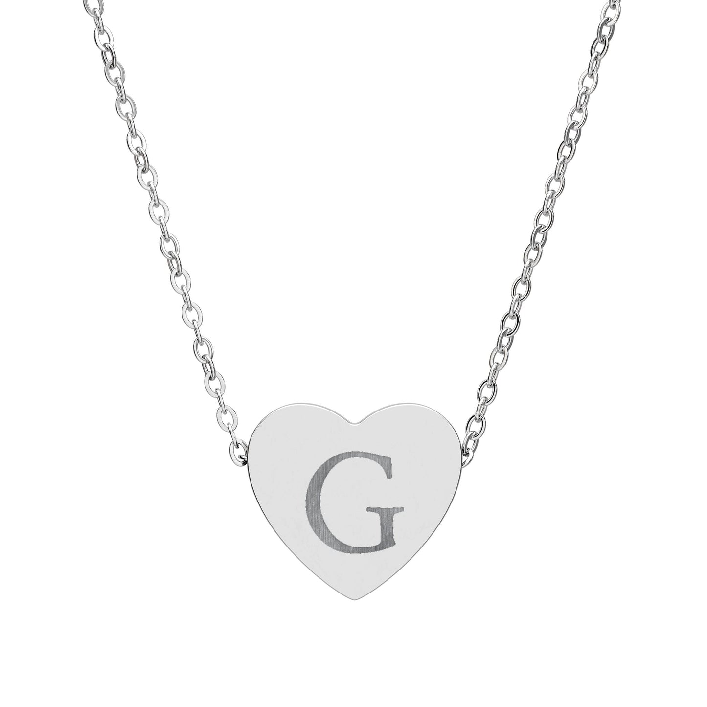 Heart Necklace (Engraving)
