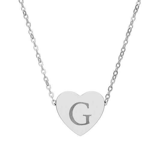 Heart Necklace (Engraving)