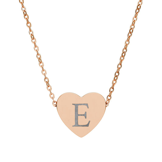 Heart Necklace (Engraving)