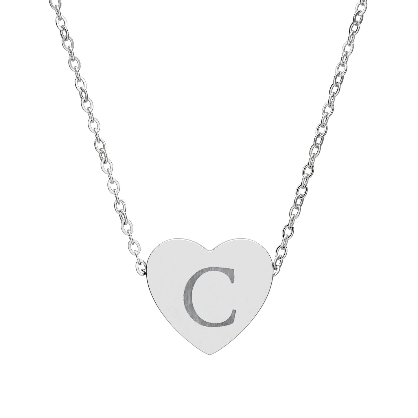Heart Necklace (Engraving)