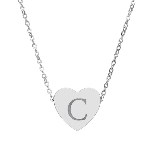 Heart Necklace (Engraving)