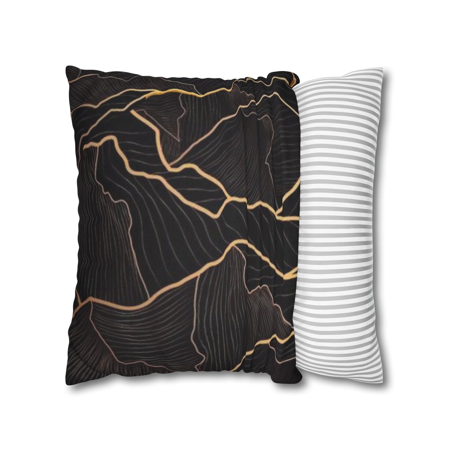 Spun Polyester Square Pillowcase