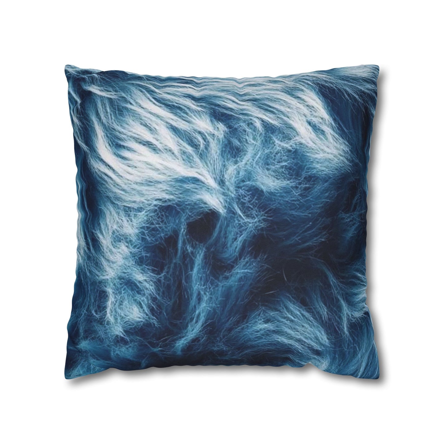 Spun Polyester Square Pillowcase