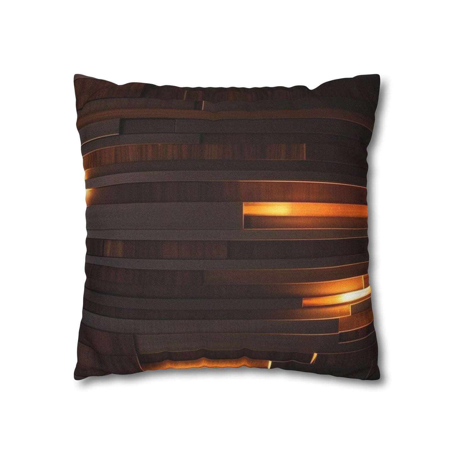 Spun Polyester Square Pillowcase