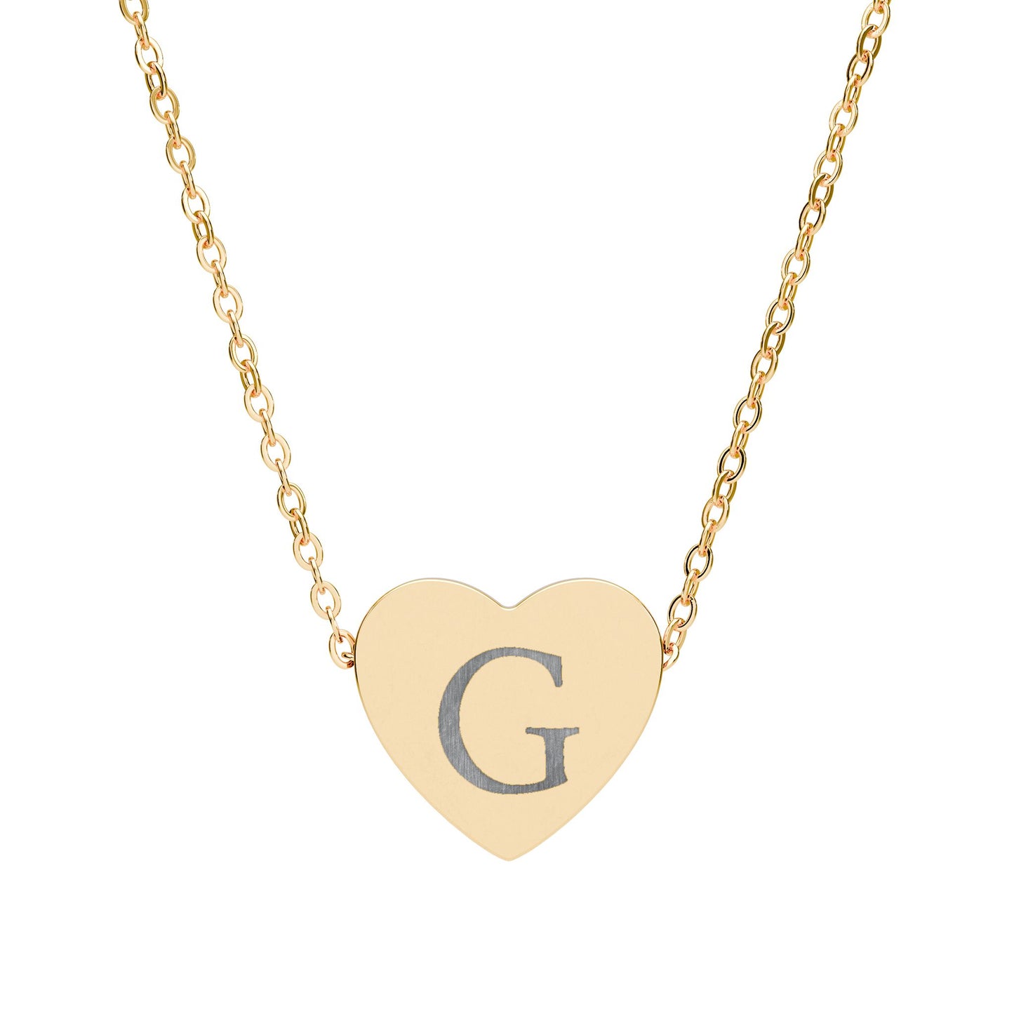 Heart Necklace (Engraving)