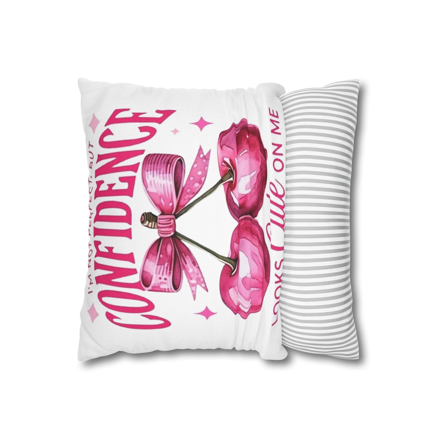 Spun Polyester Square Pillowcase