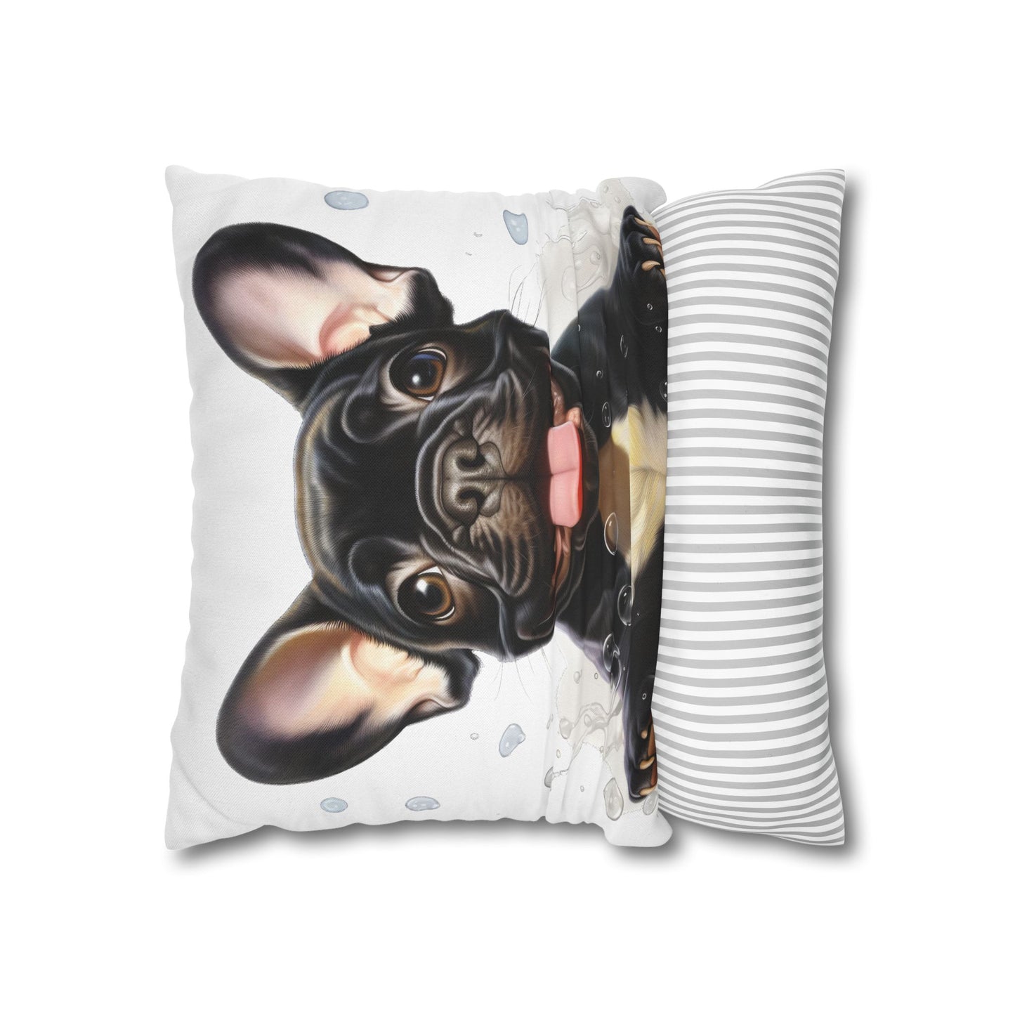 Spun Polyester Square Pillowcase