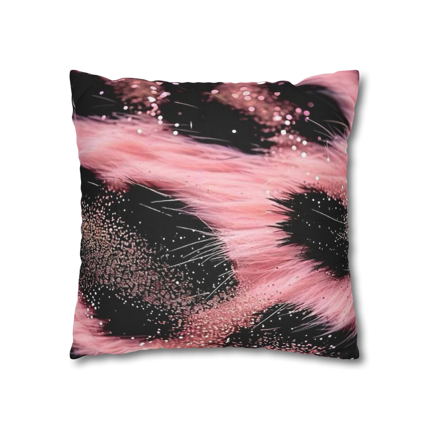 Spun Polyester Square Pillowcase