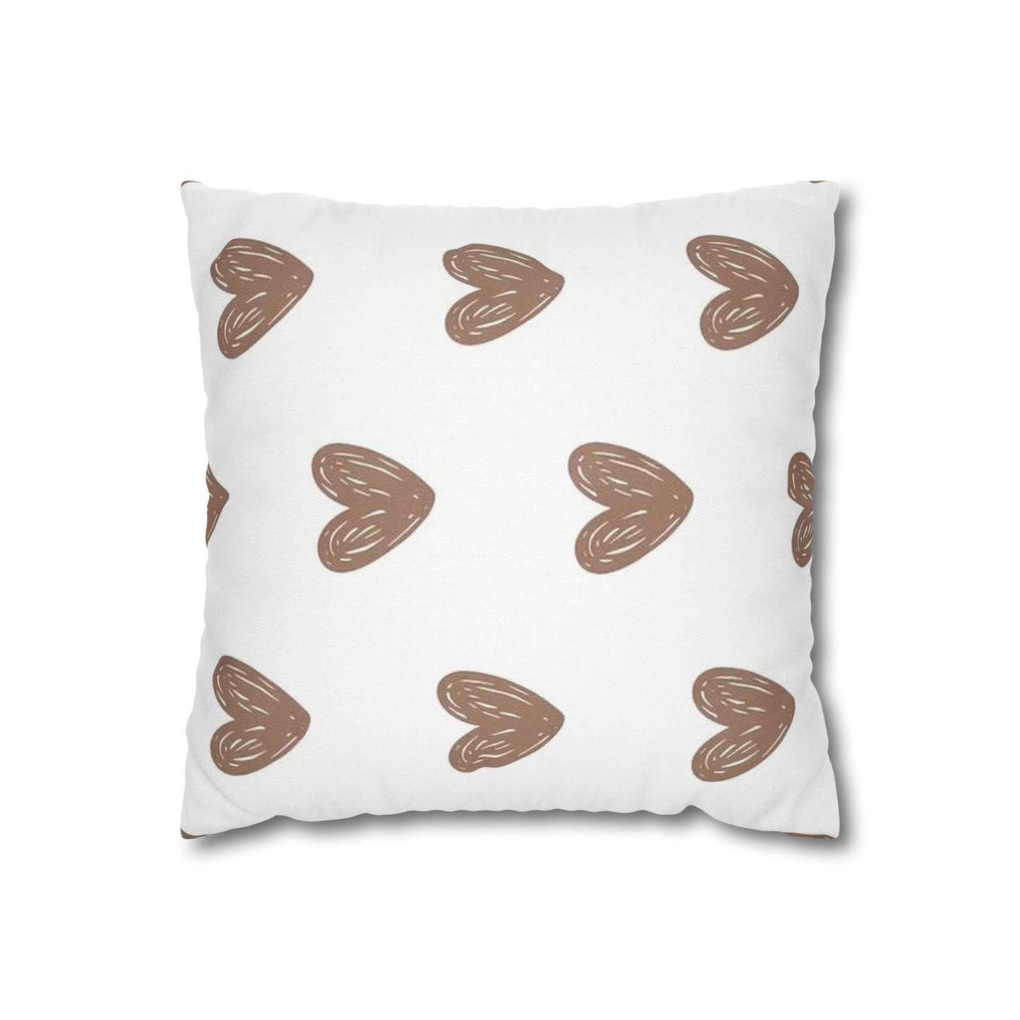 Spun Polyester Square Pillowcase