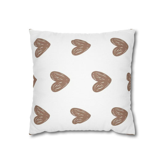 Spun Polyester Square Pillowcase