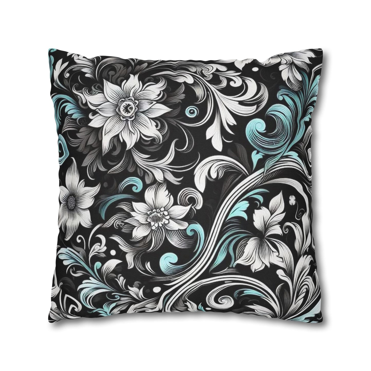 Spun Polyester Square Pillowcase