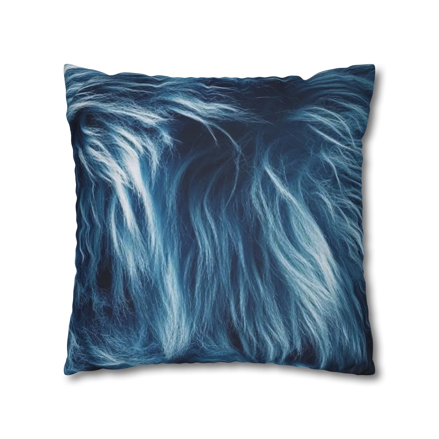 Spun Polyester Square Pillowcase