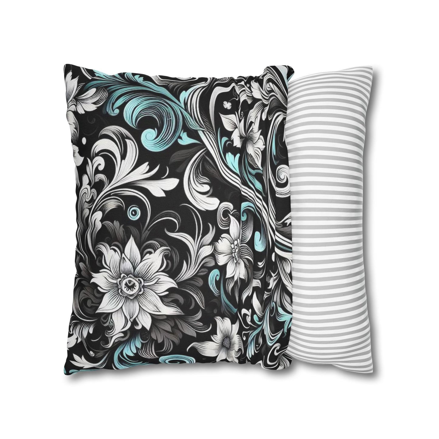 Spun Polyester Square Pillowcase