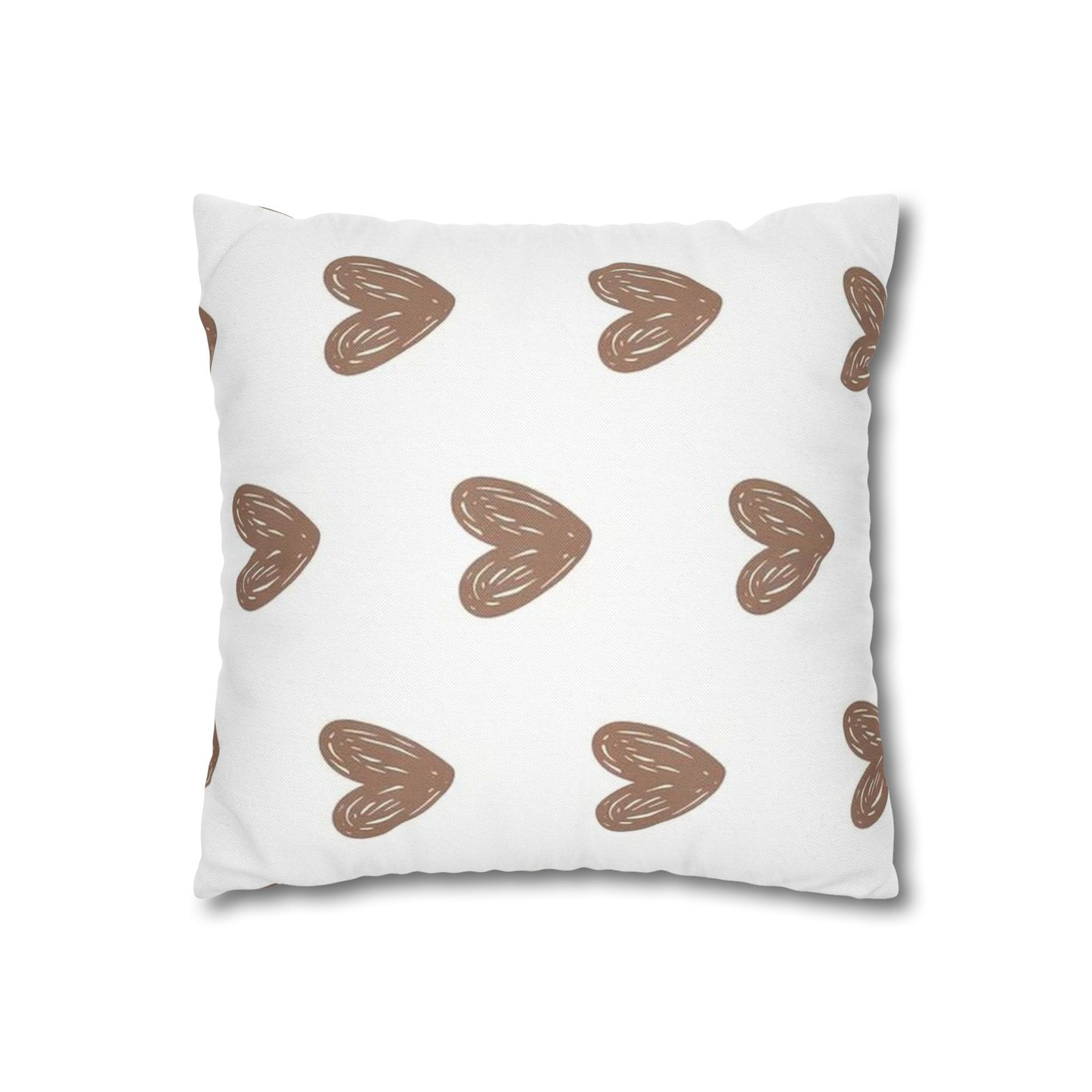 Spun Polyester Square Pillowcase