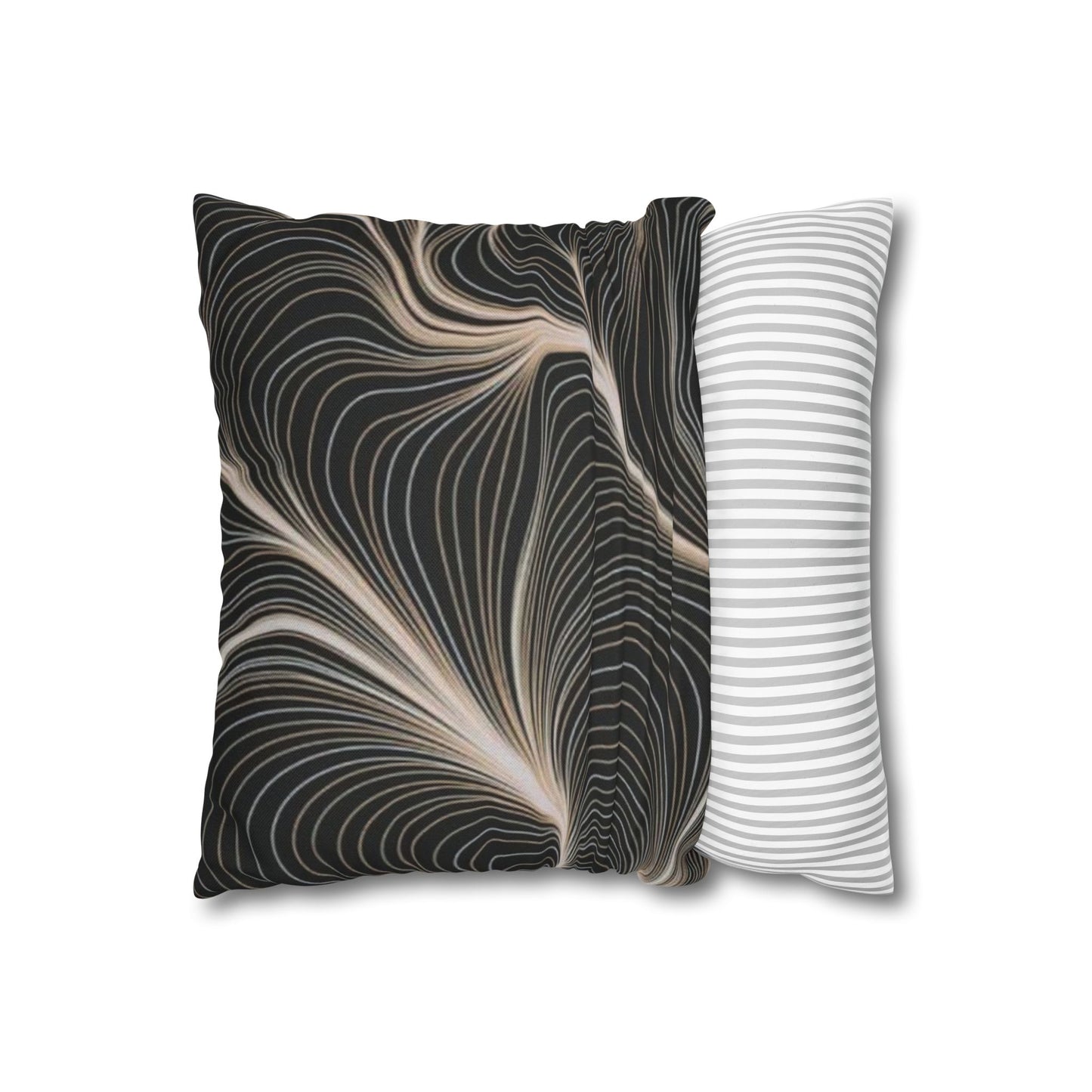 Spun Polyester Square Pillowcase