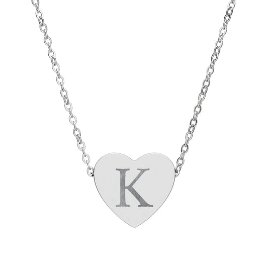 Heart Necklace (Engraving)