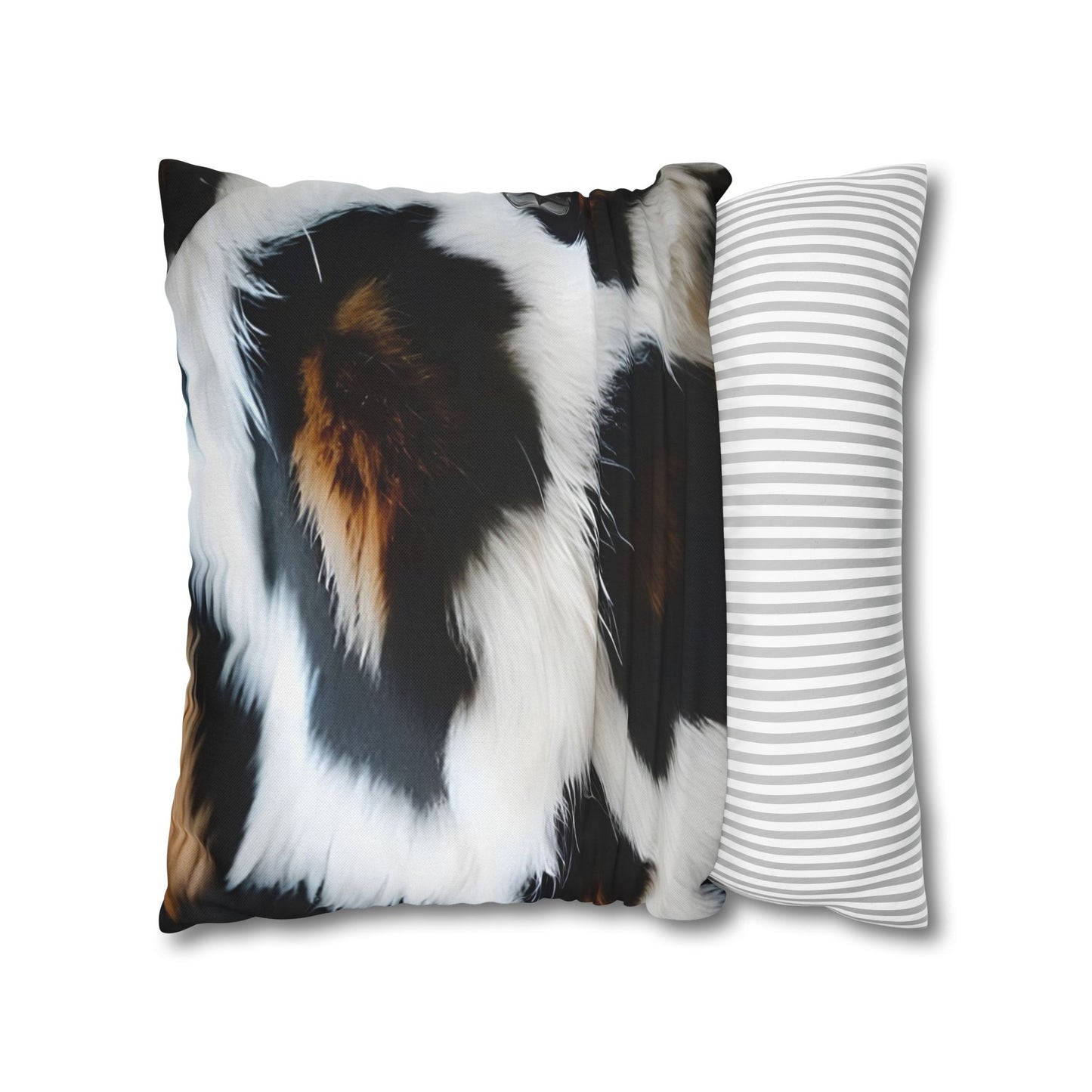 Spun Polyester Square Pillowcase
