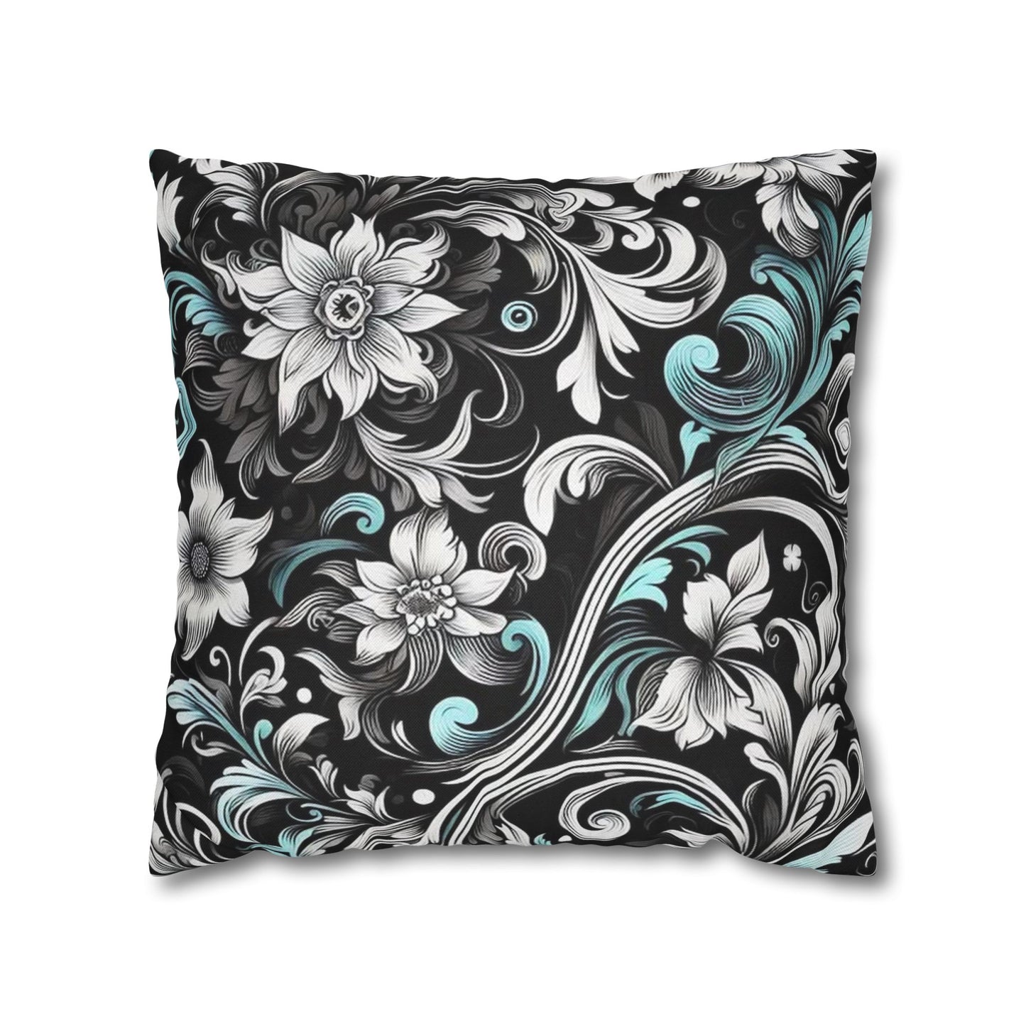 Spun Polyester Square Pillowcase