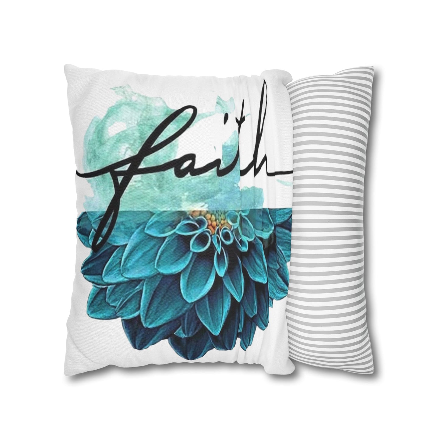 Spun Polyester Square Pillowcase