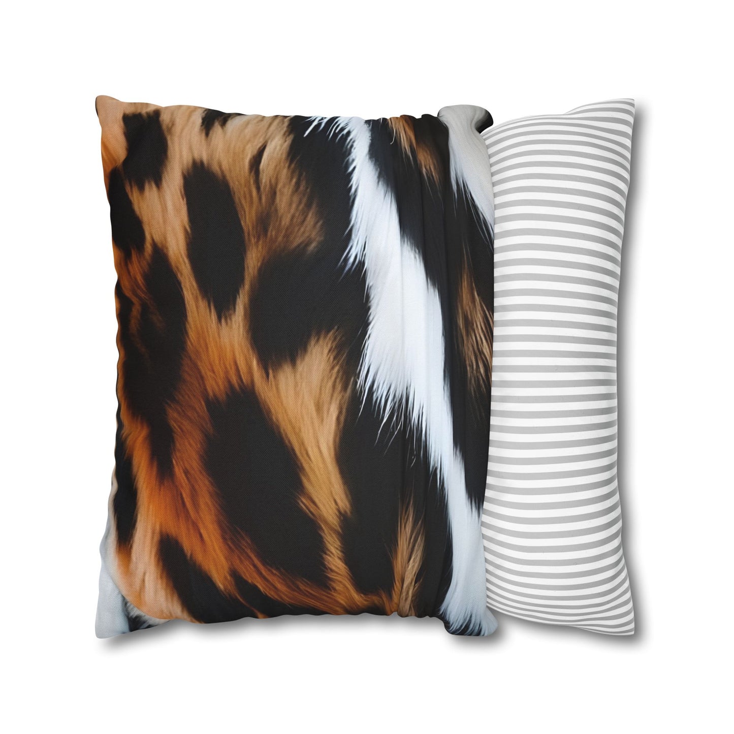 Spun Polyester Square Pillowcase