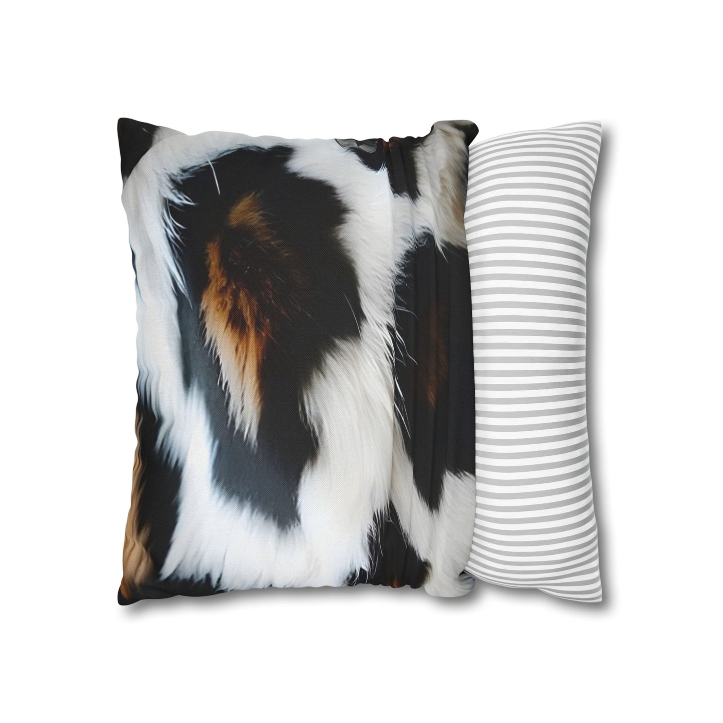 Spun Polyester Square Pillowcase