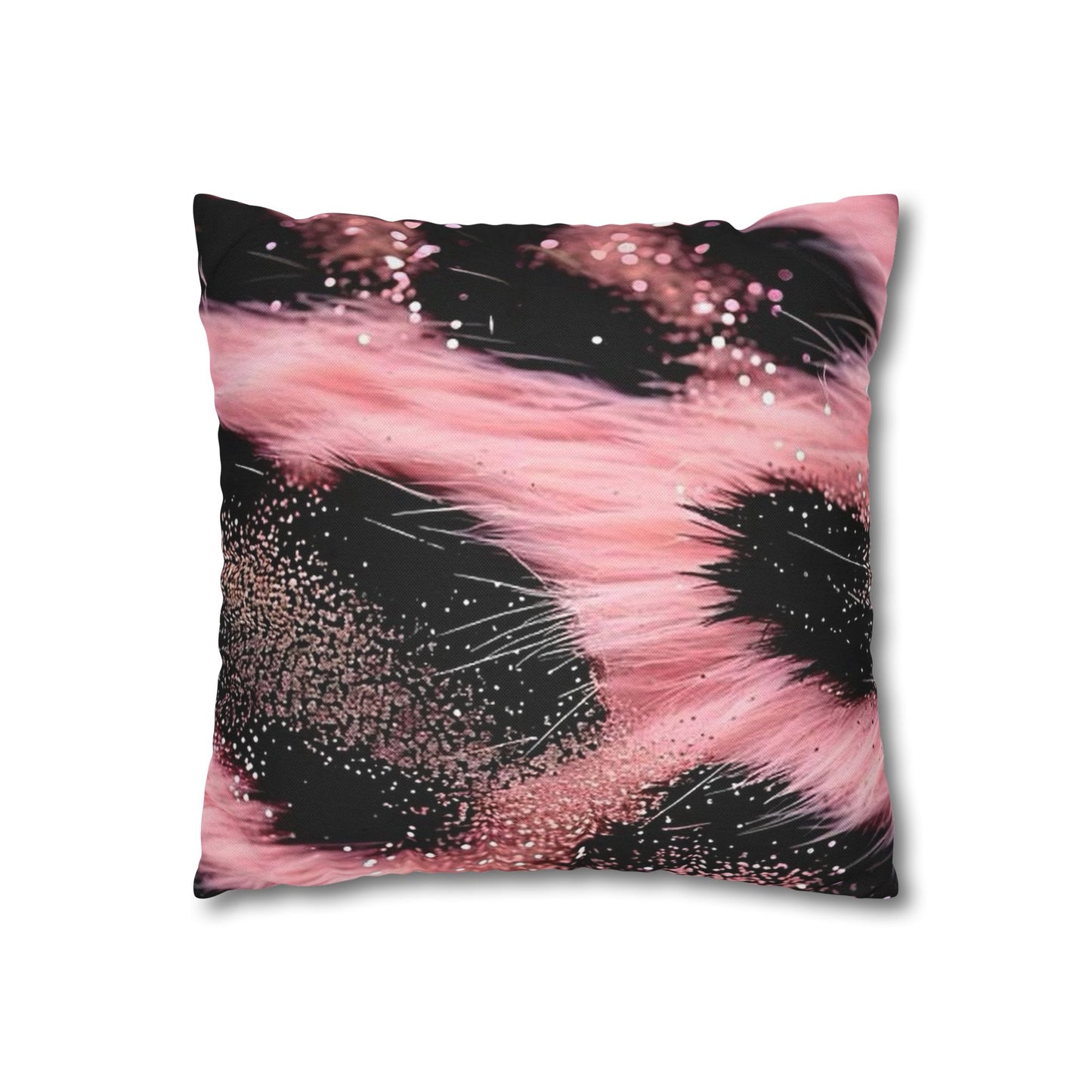 Spun Polyester Square Pillowcase