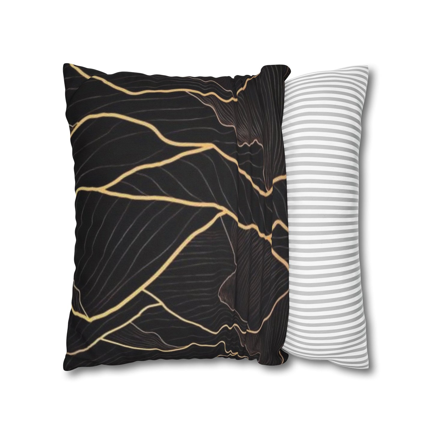 Spun Polyester Square Pillowcase