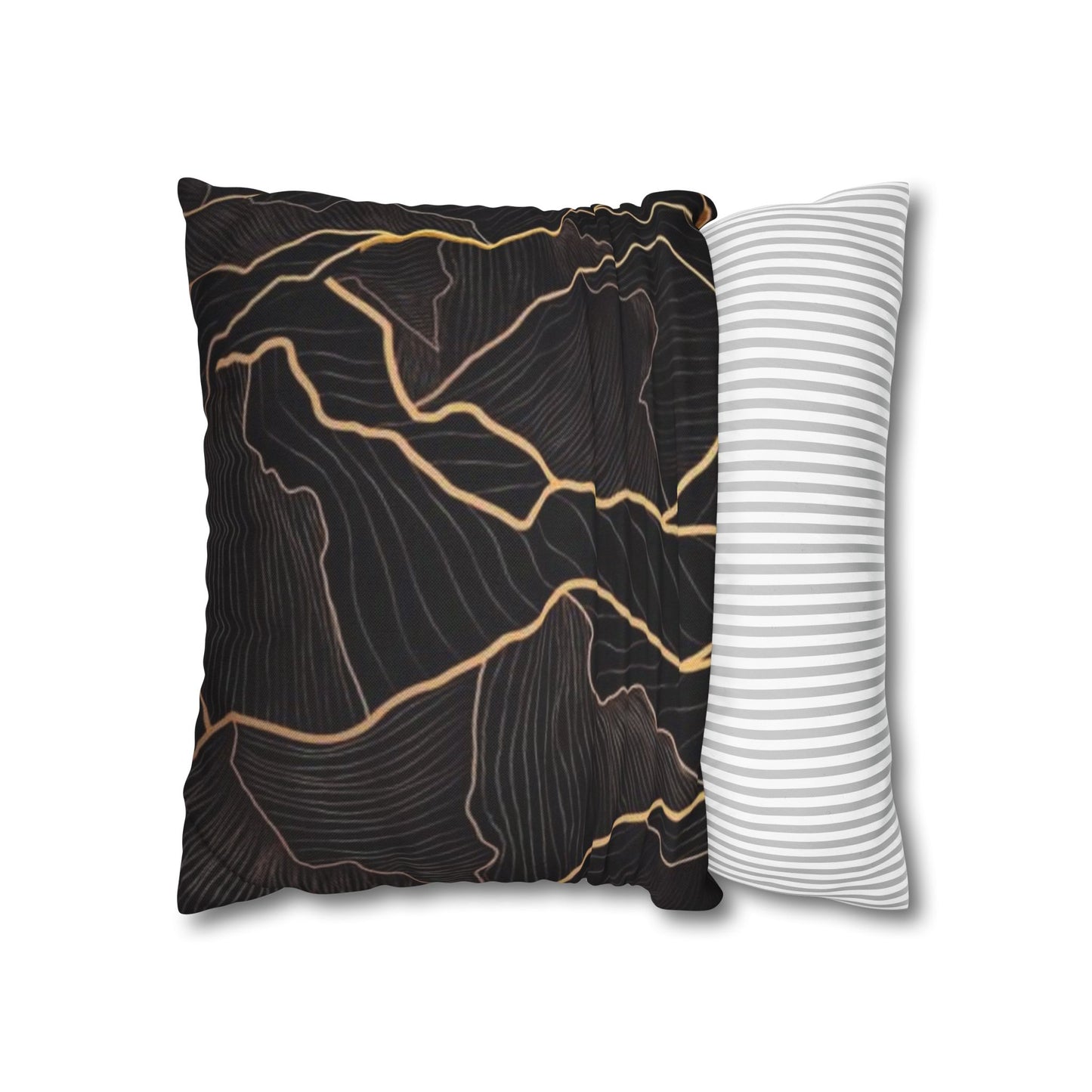 Spun Polyester Square Pillowcase
