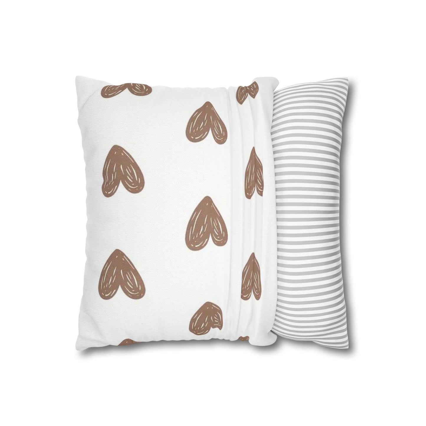 Spun Polyester Square Pillowcase