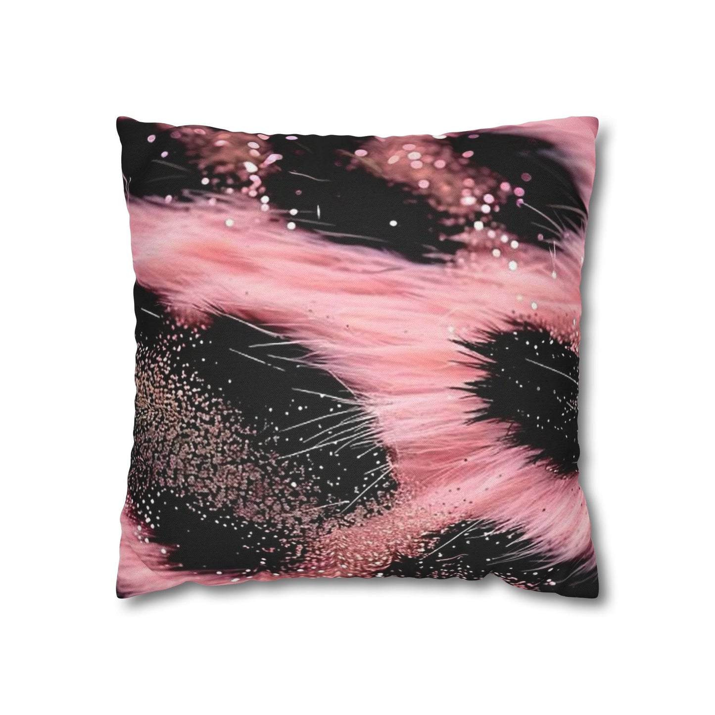 Spun Polyester Square Pillowcase