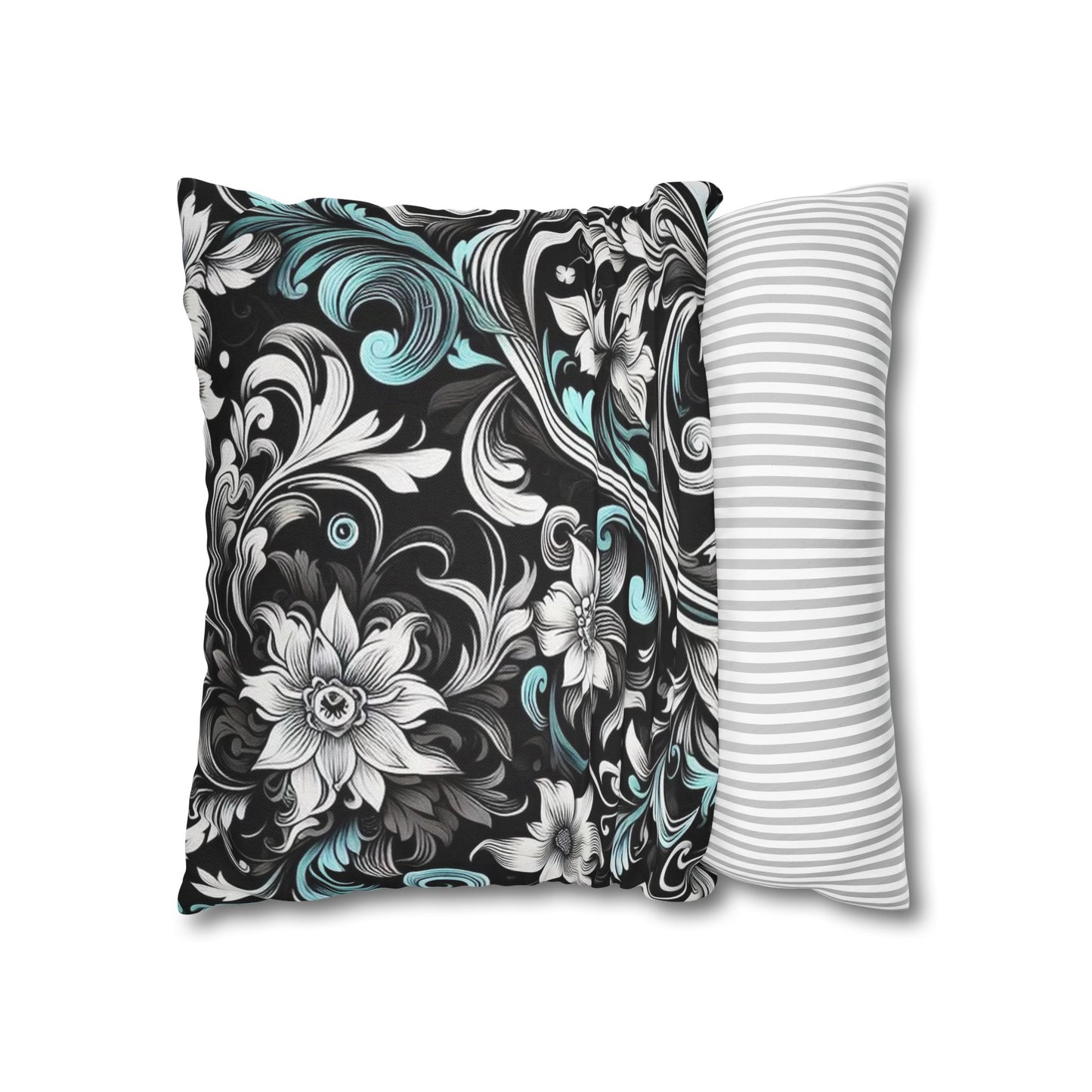 Spun Polyester Square Pillowcase