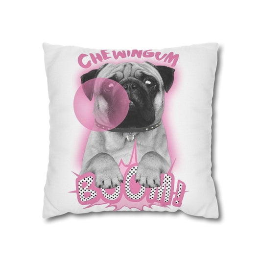 Spun Polyester Square Pillowcase