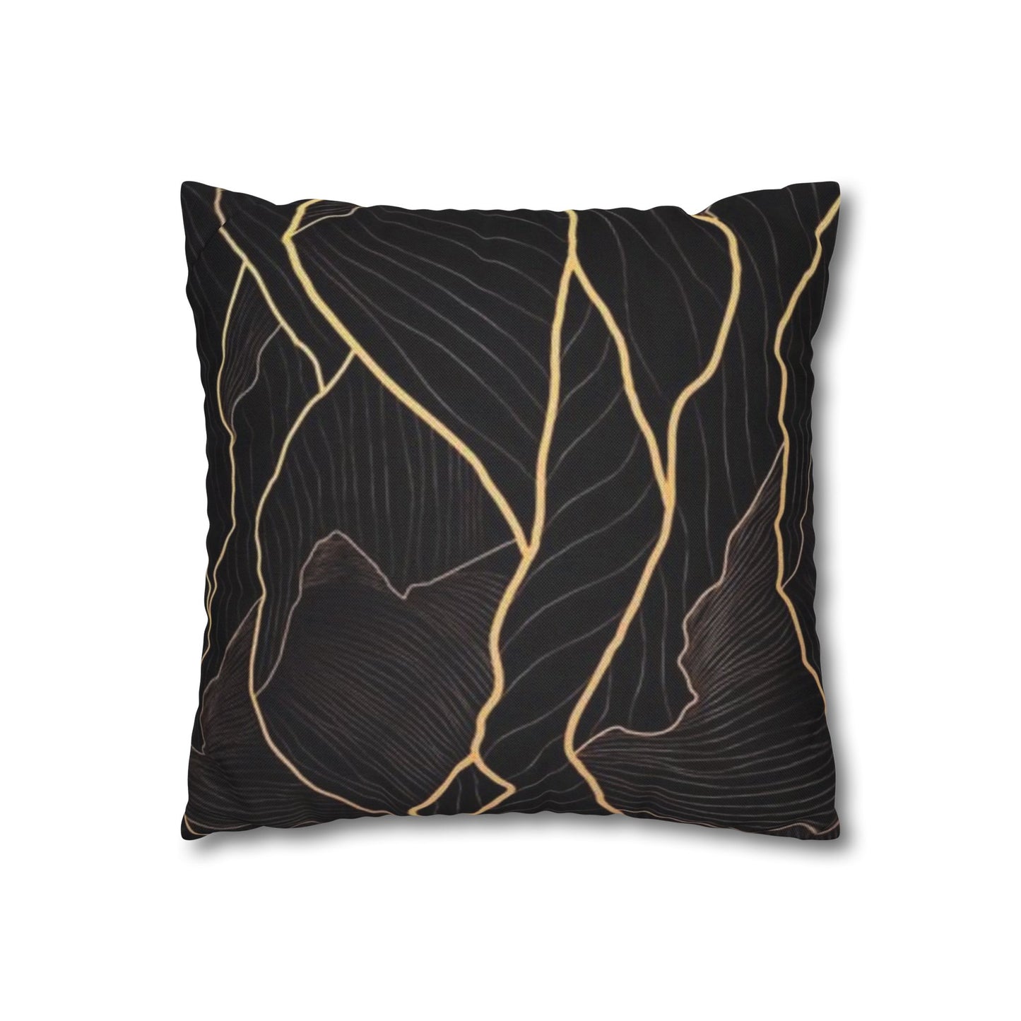 Spun Polyester Square Pillowcase
