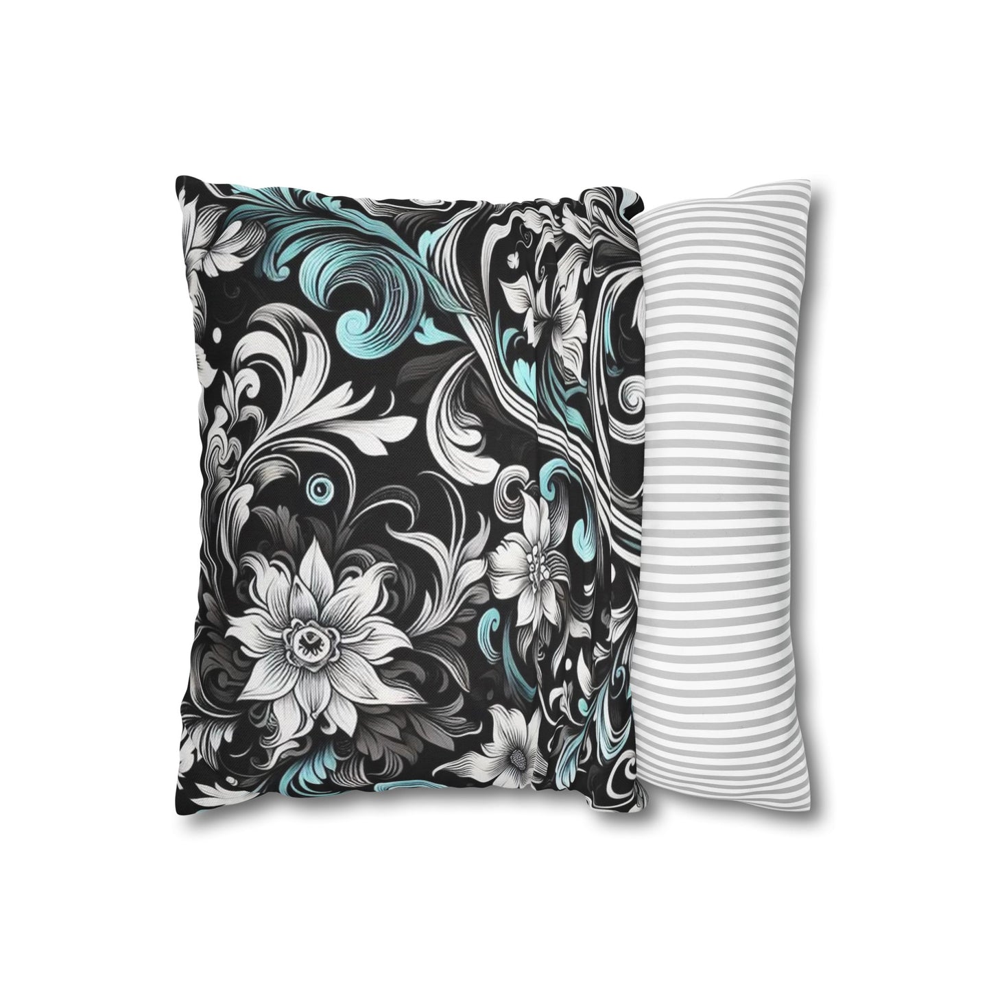 Spun Polyester Square Pillowcase