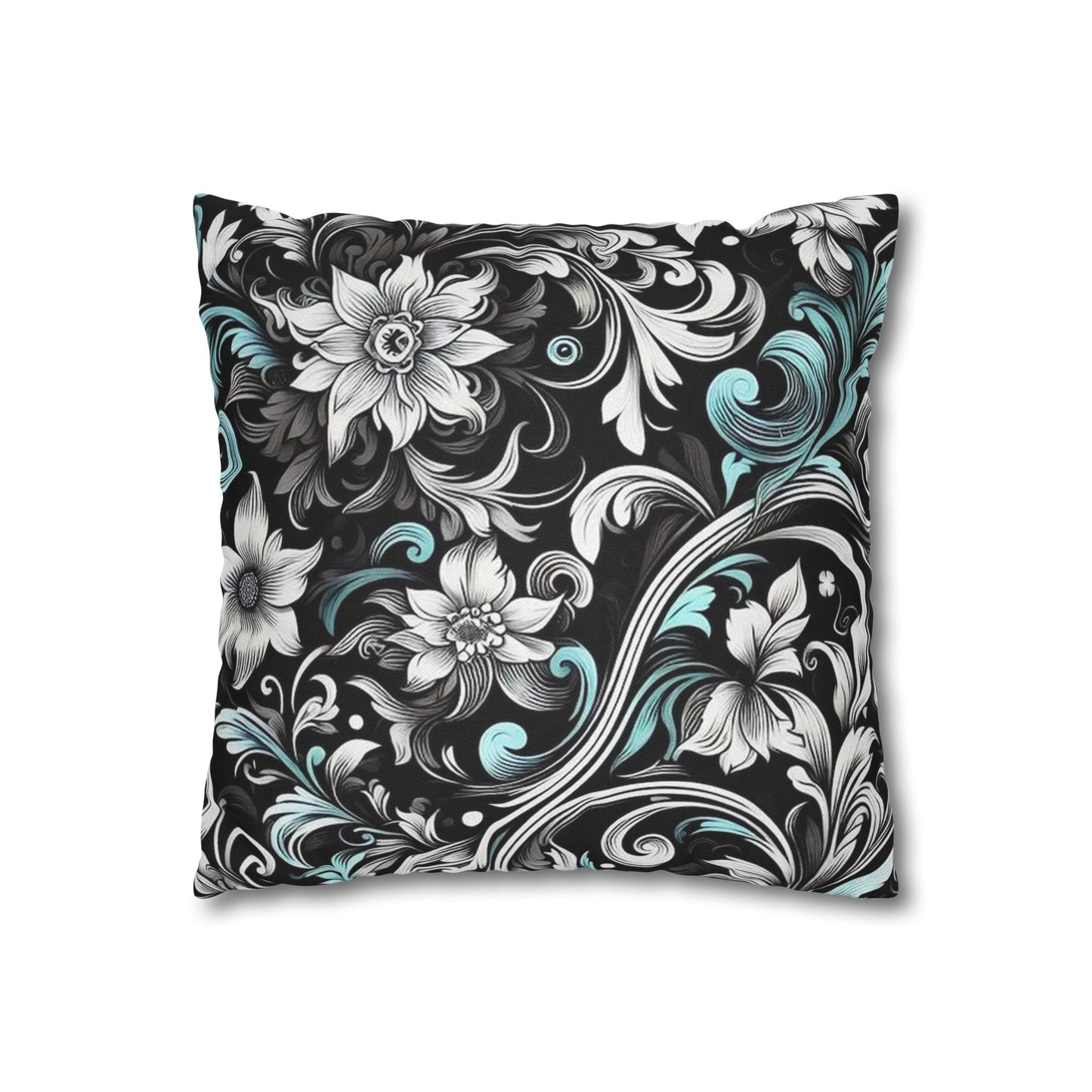 Spun Polyester Square Pillowcase