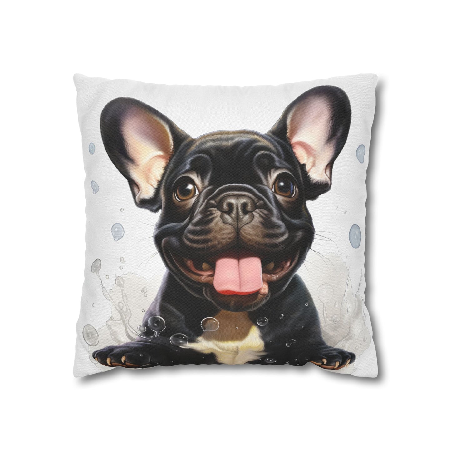Spun Polyester Square Pillowcase