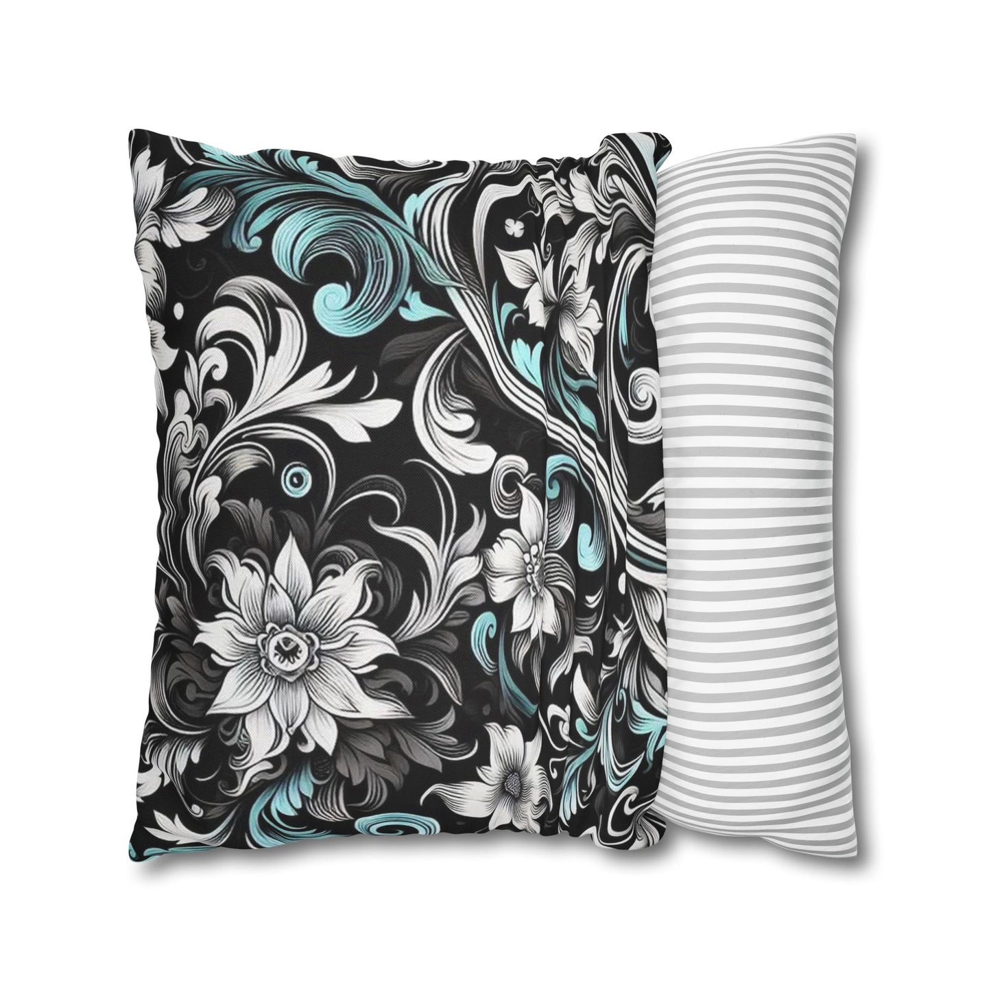 Spun Polyester Square Pillowcase