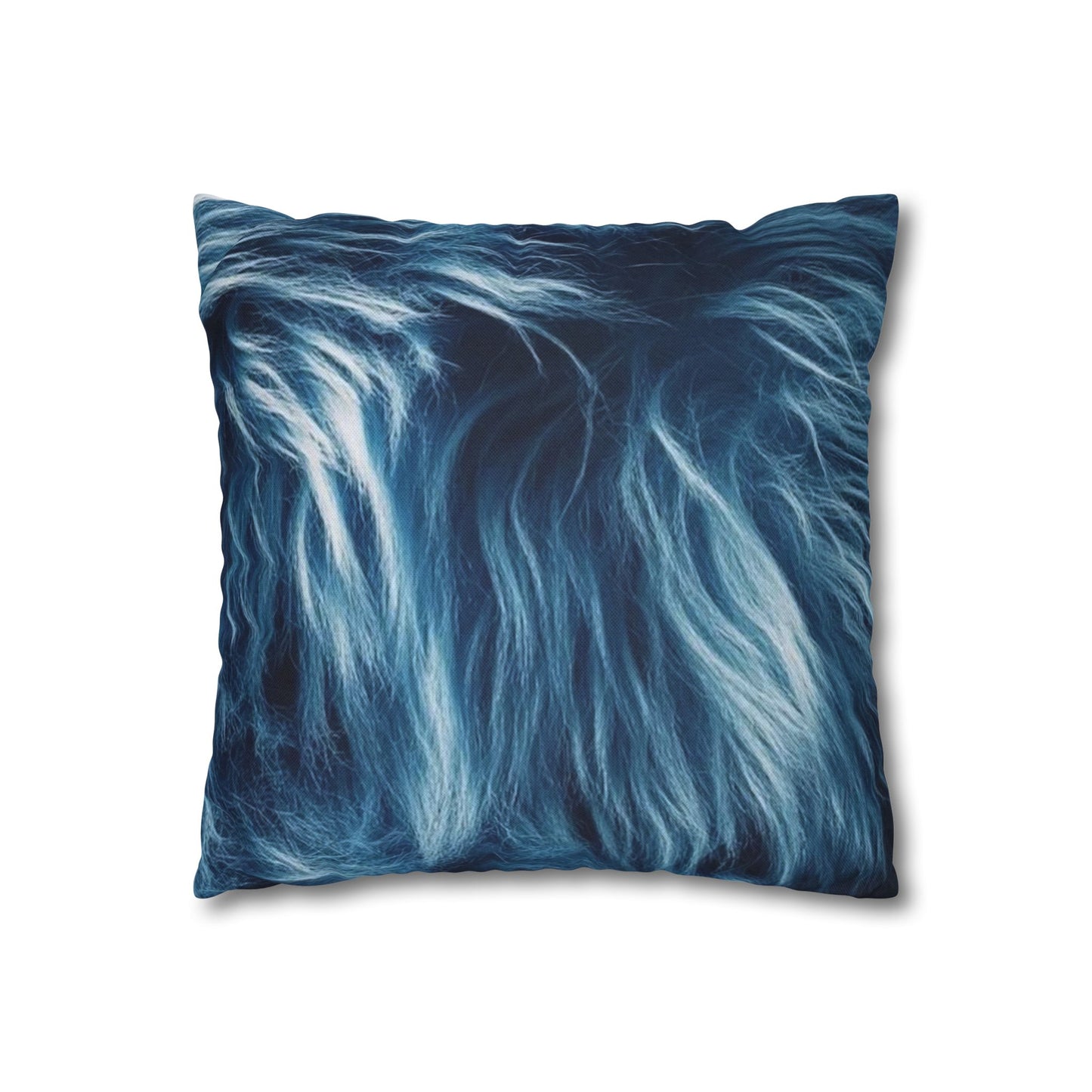 Spun Polyester Square Pillowcase