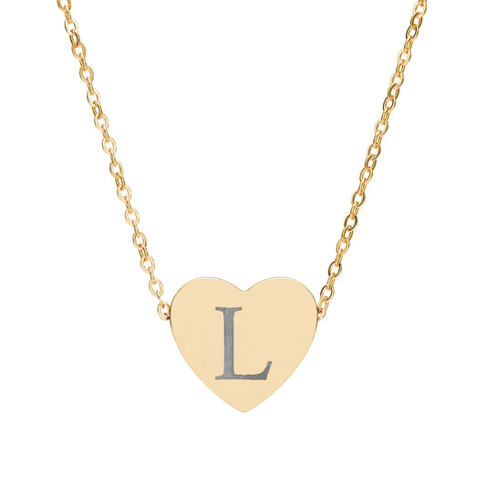 Heart Necklace (Engraving)