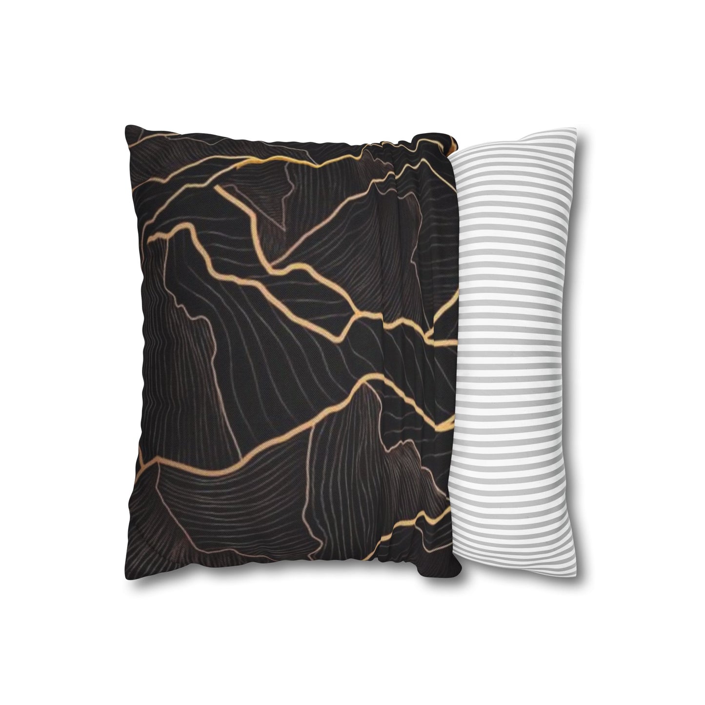 Spun Polyester Square Pillowcase